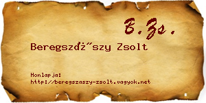 Beregszászy Zsolt névjegykártya